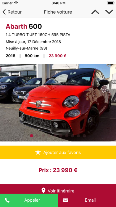 Screenshot #2 pour Fiat Auto France