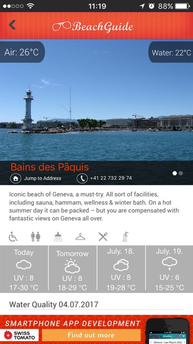 Lake Geneva - Beach Guide screenshot 2