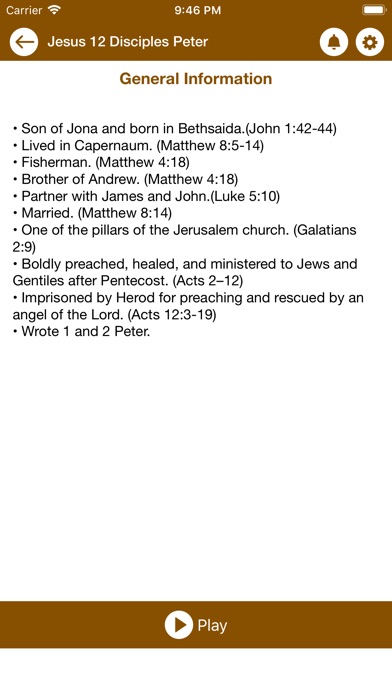 Jesus 12 Disciples Peter screenshot 4