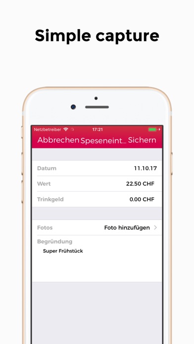 Easy Travel Expenses Screenshot