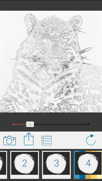 Screenshot #2 for Photo To Pencil Sketch Drawing
