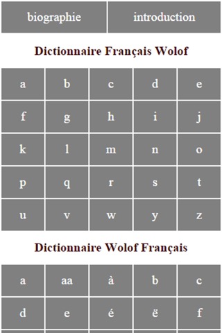 Dictionnaire Français Wolofのおすすめ画像1