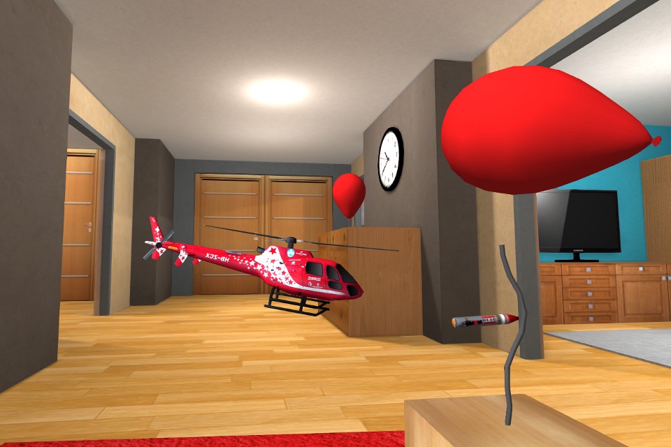 Helidroid 3B: 3D RC Helicopter screenshot 2