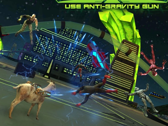 Scary Goat Space Rampage iPad app afbeelding 2