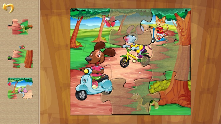 Animal Car Puzzle: Jigsaw Picture Games for Kids