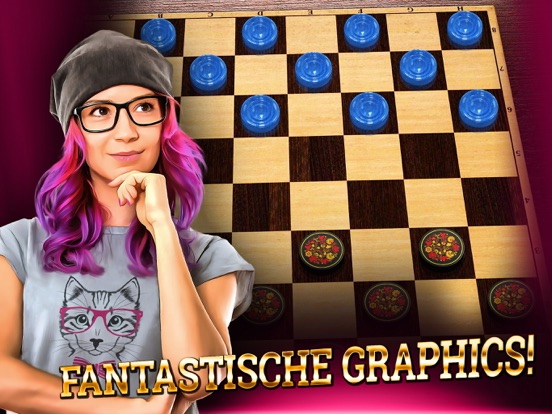 Elite Dammen Online iPad app afbeelding 1