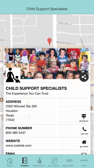 Child Support Specialists iPhone screenshot 5 - Business app
