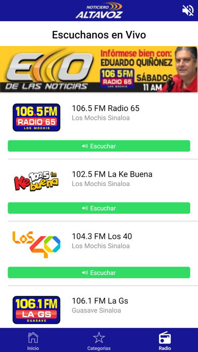 Screenshot #3 pour Noticiero Altavoz