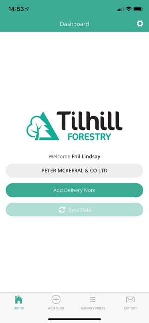 Tilhill Electronic Delivery