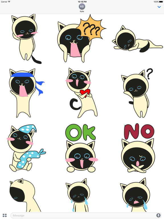Screenshot #5 pour Crazy Funny Cute Cat Sticker