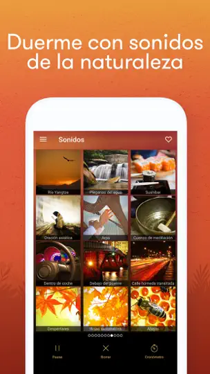 Captura de pantalla de Meditation & Relax Music Pro en iPhone 3