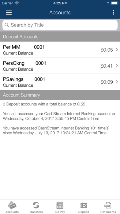 The Bank of Austin Mobile screenshot 2