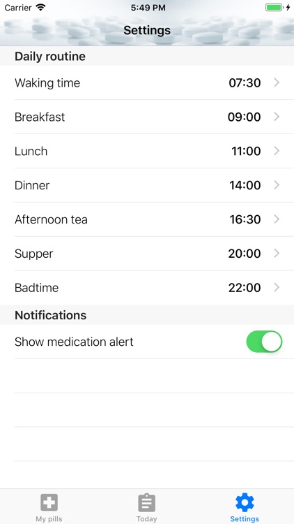 Pillbox: pill and med reminder screenshot-3