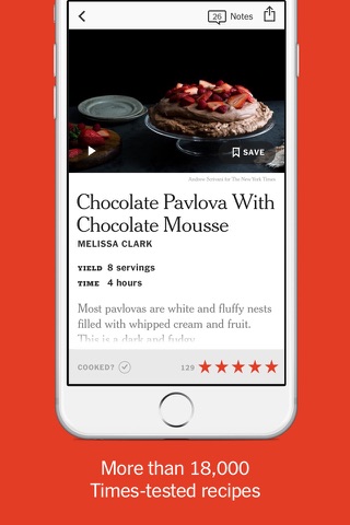 NYT Cooking screenshot 2