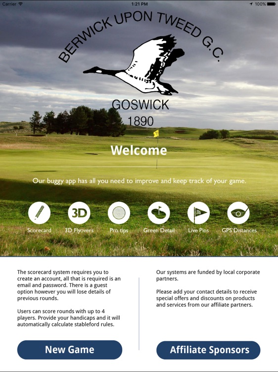 Goswick Links Golf Club - Buggy