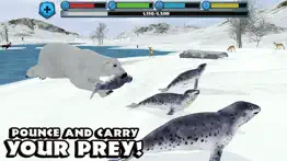 polar bear simulator iphone capturas de pantalla 2