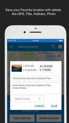 Save Location GPS Captura de tela 2