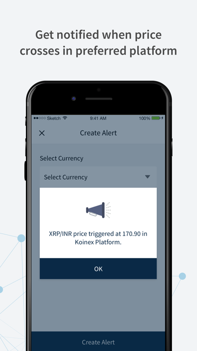 CryptoPriceAlerts screenshot