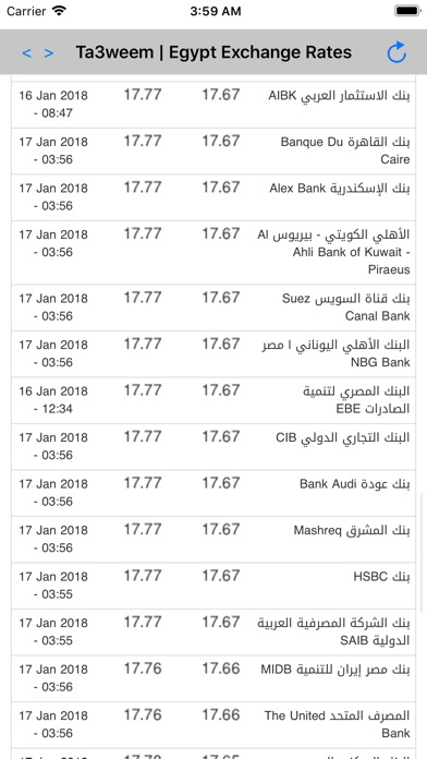 Ta3weem | Egypt Exchange Rates screenshot 3