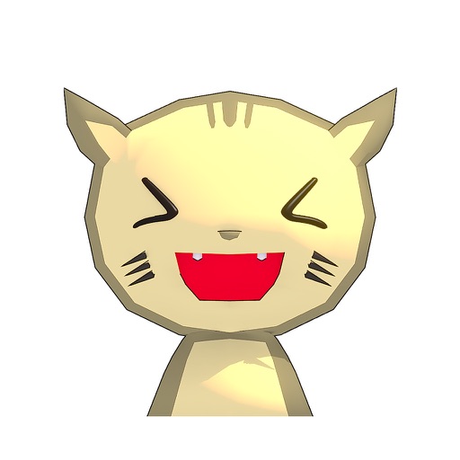 Poncha Cat - cute cat animal icon