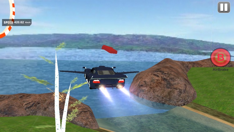 Extreme Flying Car Driver 2018 screenshot-3