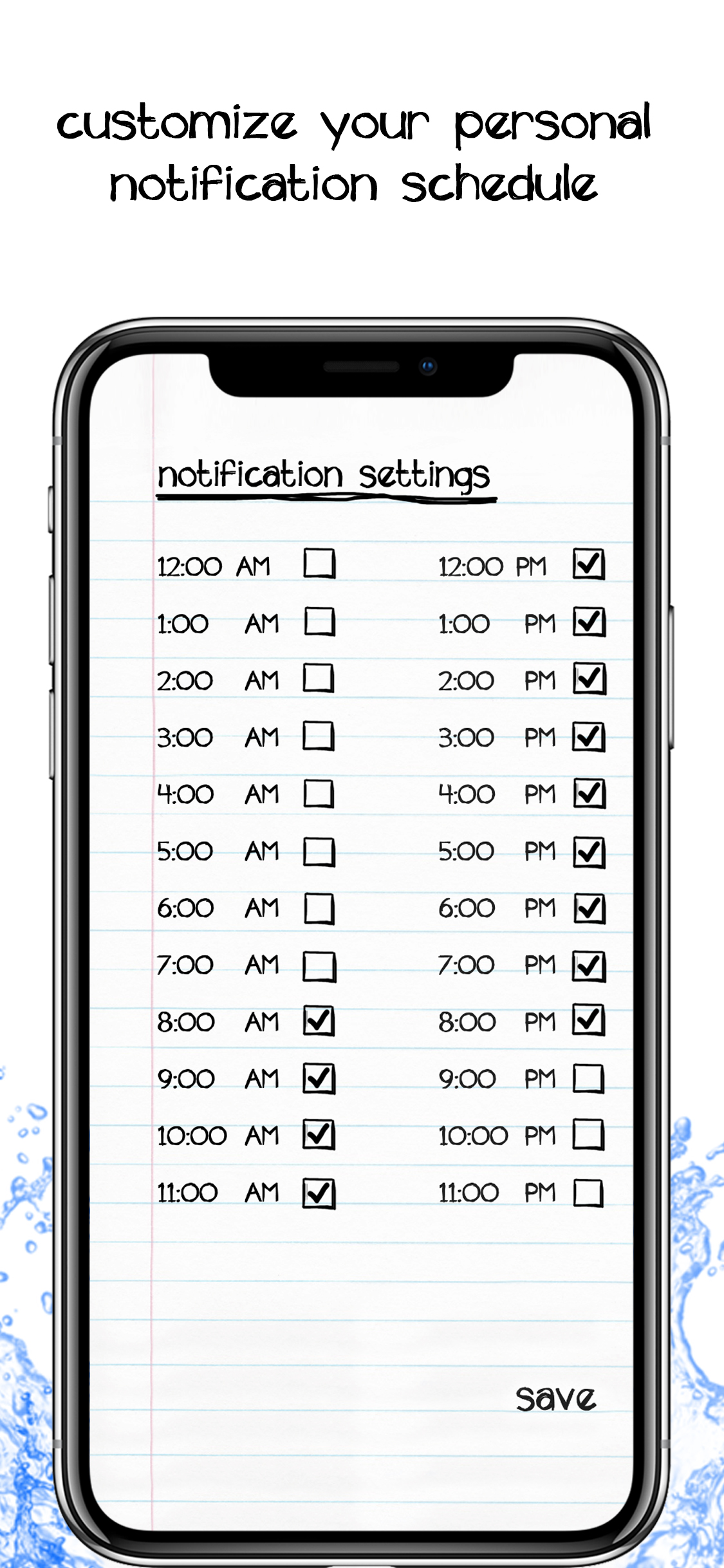 Simple Daily Water Tracker screenshot 4