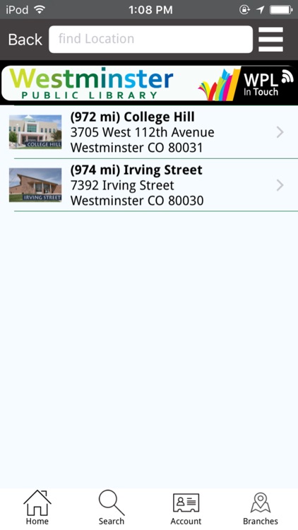 Westminster Library In Touch screenshot-3