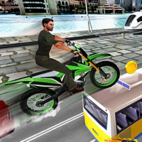 Motorbike Stunt Street Drivin
