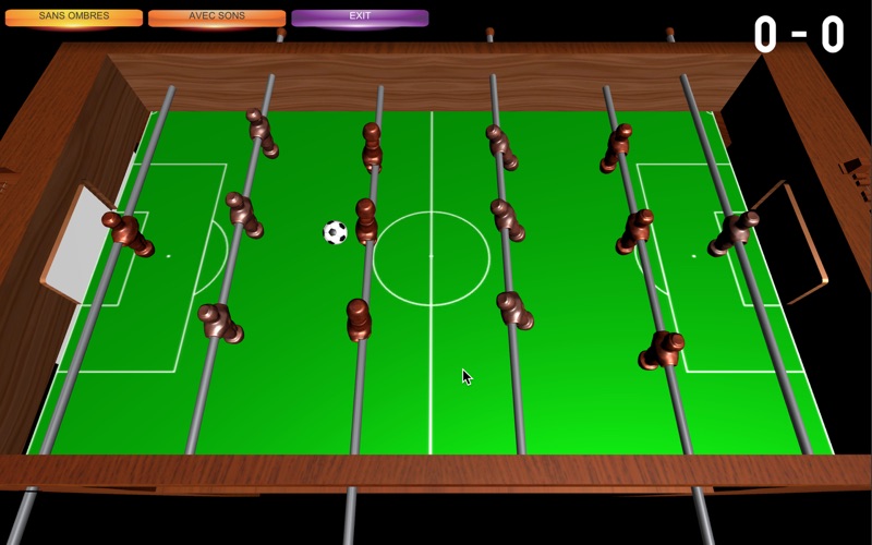 Table Soccer Foosball 3D Screenshot