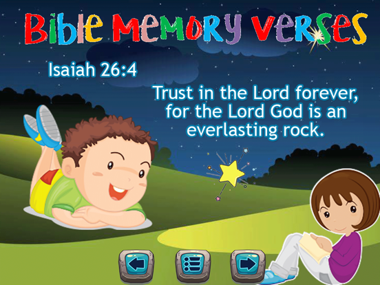 Reading English Memory Verses