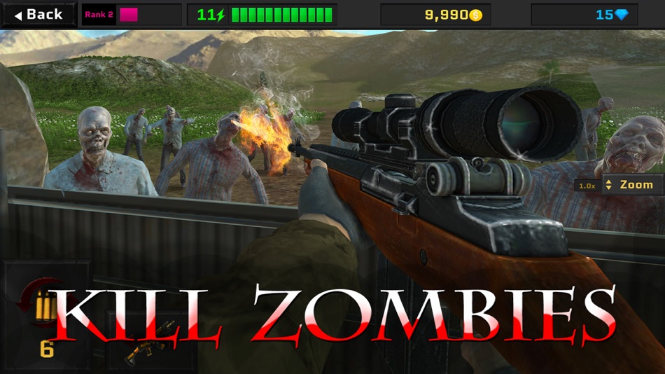 #1. Zombie Ops 3D Shooter (iOS) 由: Modern Alchemists