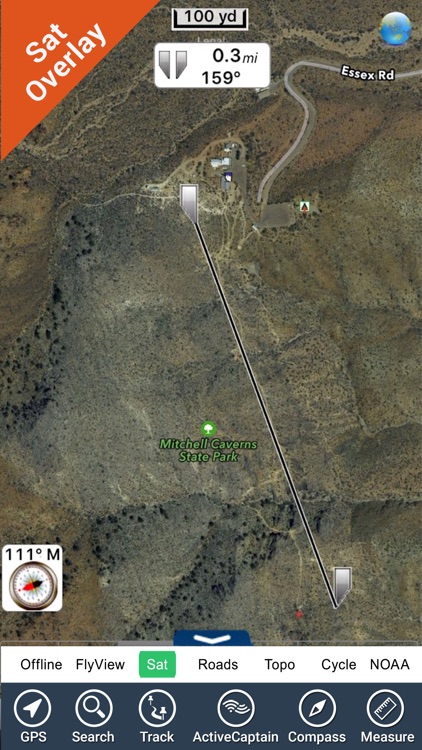 Mojave National Park - GPS Map Navigator