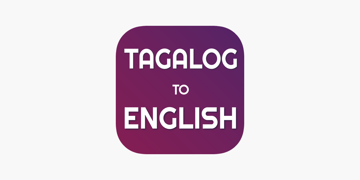 Tranlate tagalog to english