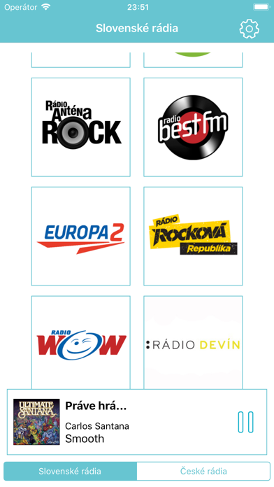 Rádia do vrecka Screenshot