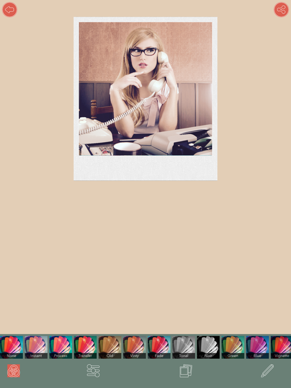 Retro Camera - Photo Editor iPad screenshot