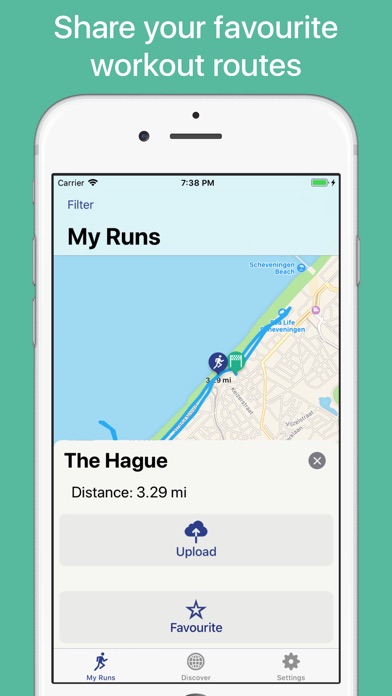 Runners Map screenshot 2
