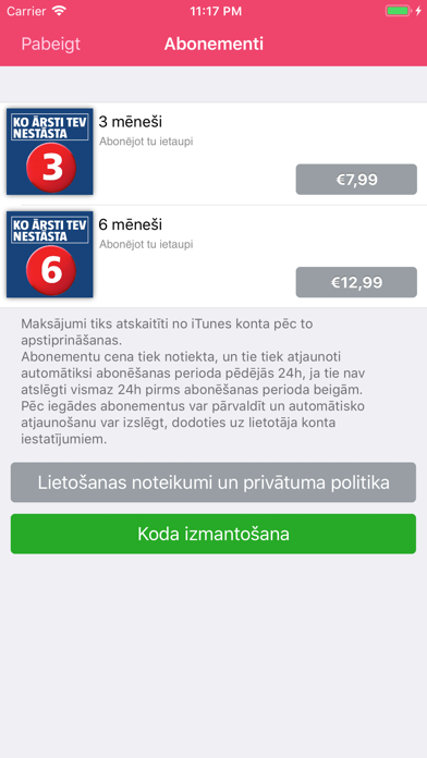 Screenshot #3 pour KO ĀRSTI TEV NESTĀSTA