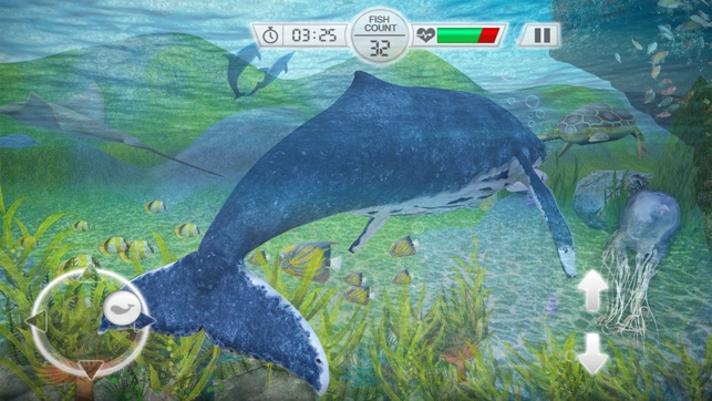 Blue Whale Survival Challenge, game for IOS