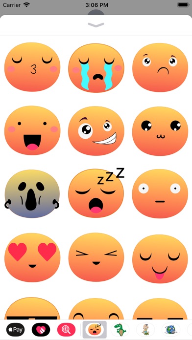 Newmoji Stickers for iMessage screenshot 2