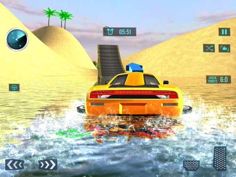 水サーフィン - 車の運転やビーチサーフィン3Dのおすすめ画像2