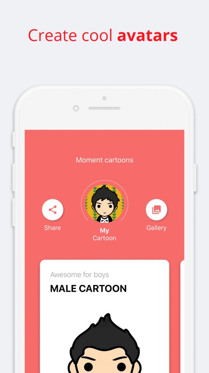 Moment cartoon caricature cam screenshot-4