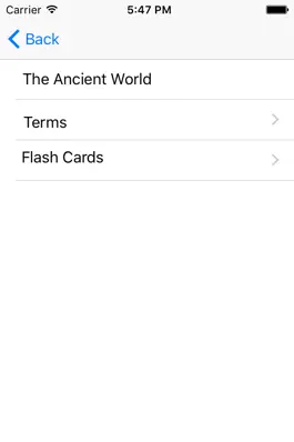 Game screenshot AP World History Terms apk