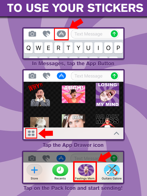 Screenshot #4 pour Feelings Meme Stickers