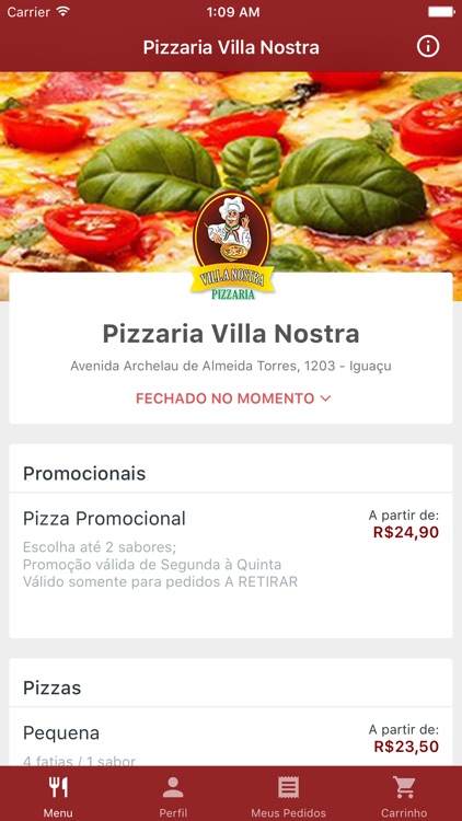 Pizzaria Villa Nostra Delivery