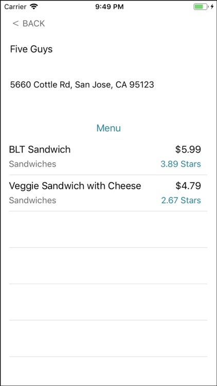 Five Stars App screenshot-3