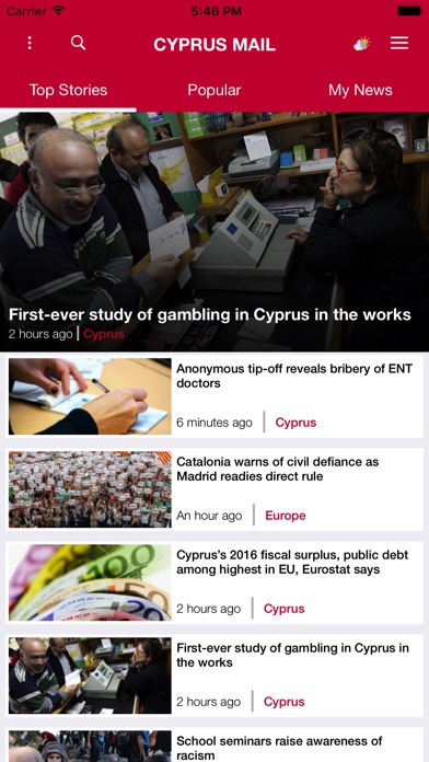Cyprus Mail screenshot 2