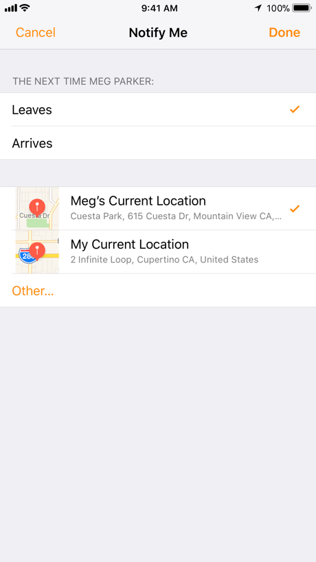 Find My Friends App Store screenshot 4