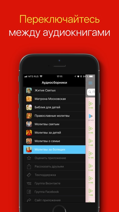 Молитвы за болящих. Полный screenshot 4