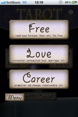 Game screenshot TAROT READING apk