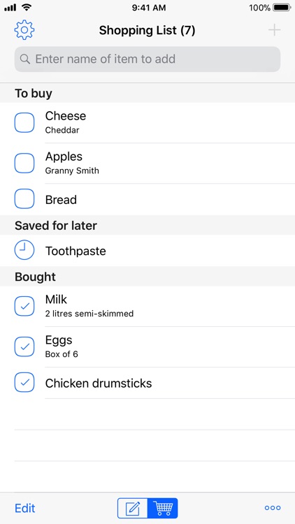 Easy Shopping List screenshot-3